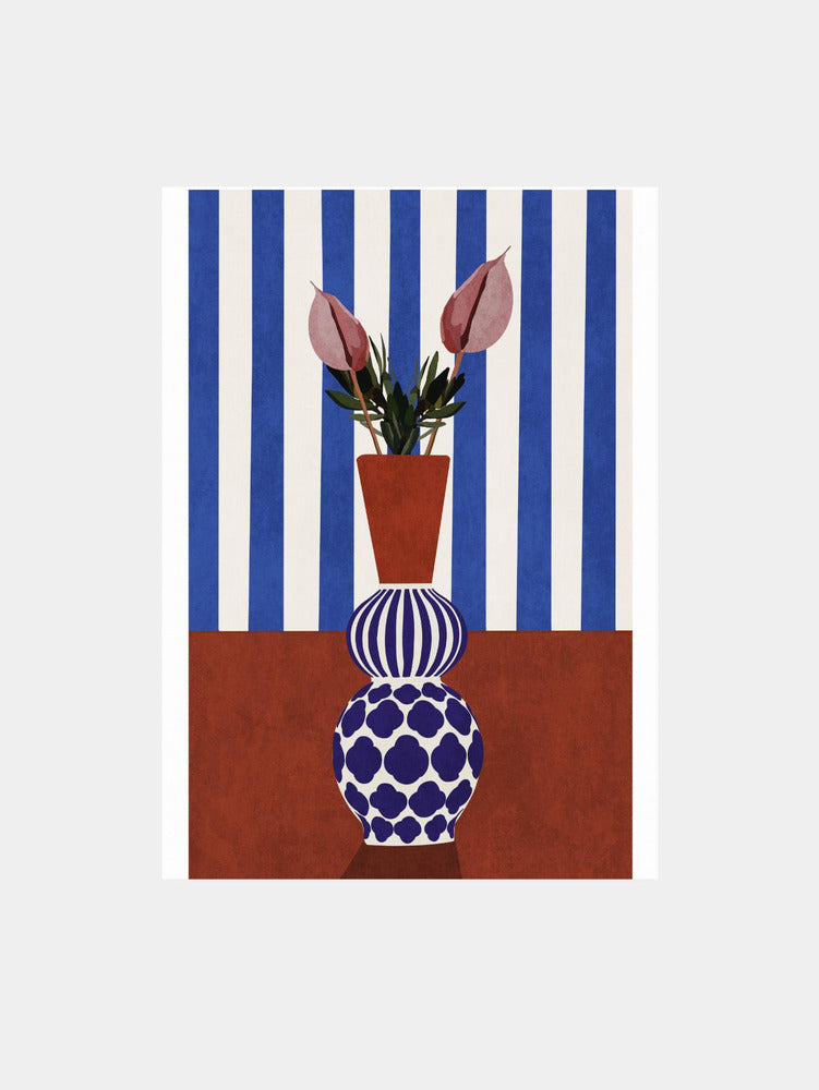 Striped Harmony Art Print