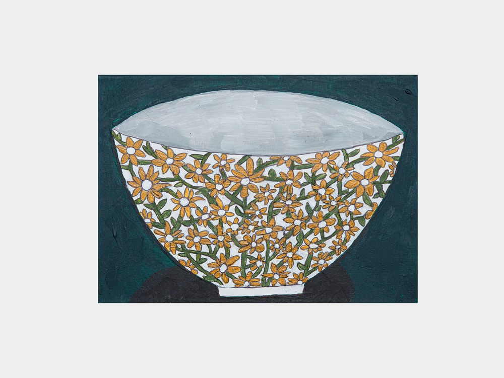 Vibrant Floral Bowl