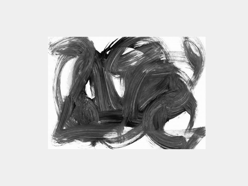 Brush Art Print