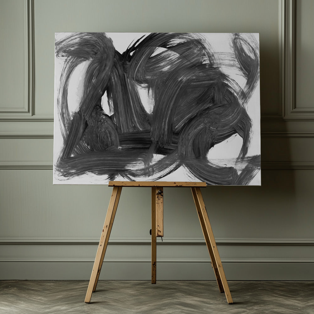 Brush Art Print