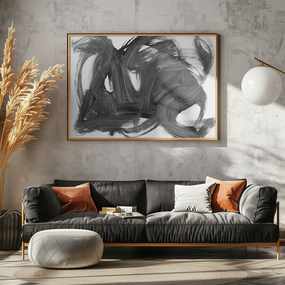 Brush Art Print