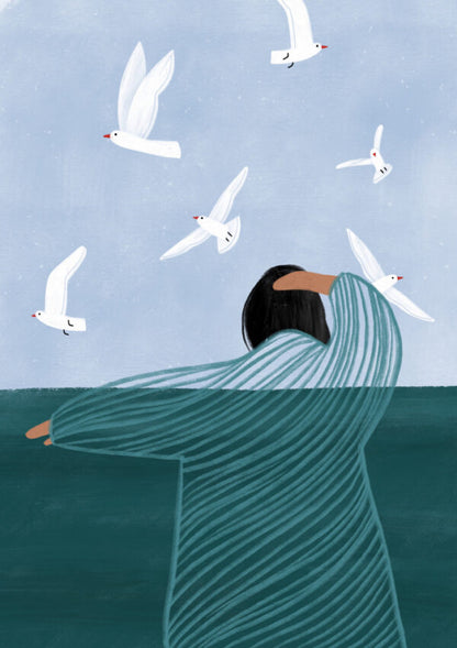 Seaside Art Print