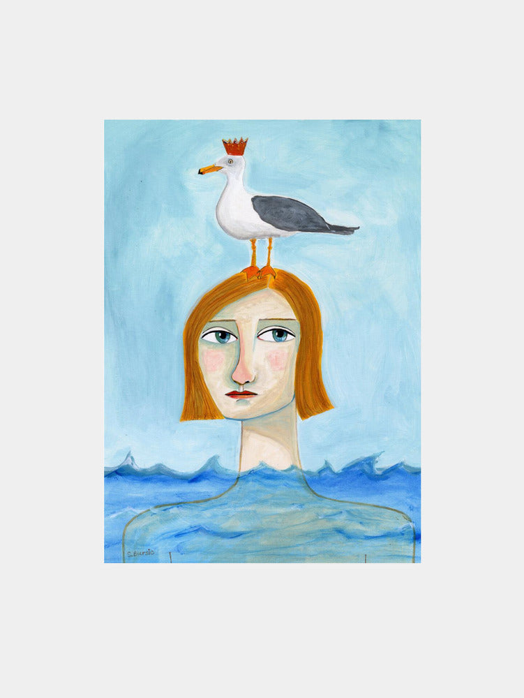 Crowned Seagull Woman