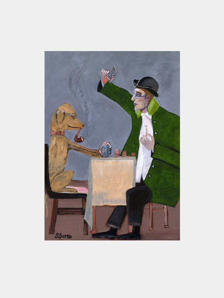 Smoking Dog Poker