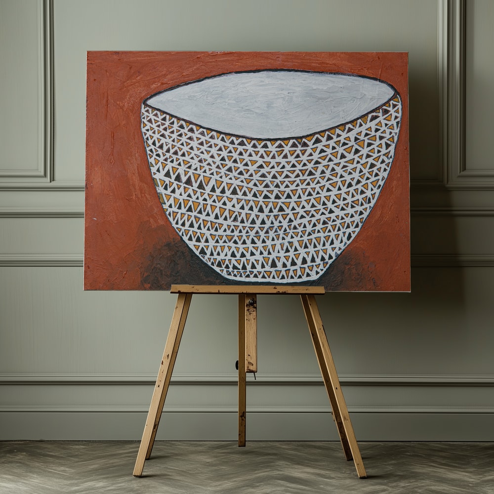 Geometric Pattern Bowl