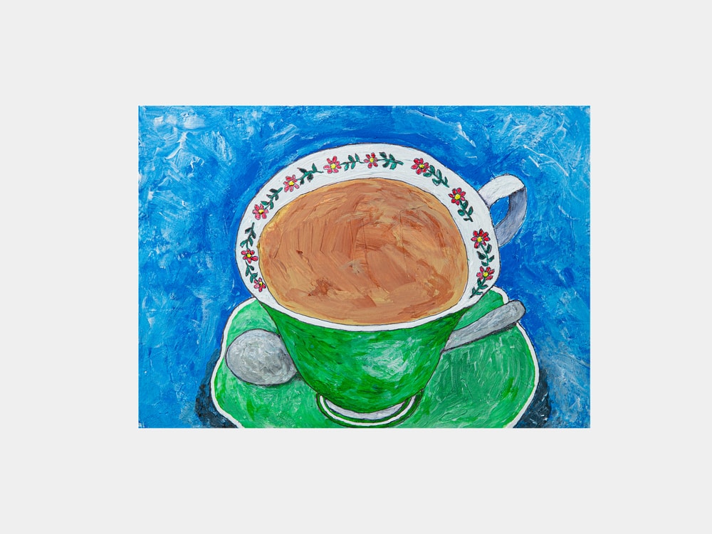 Floral Tea Cup