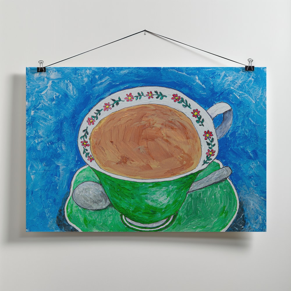 Floral Tea Cup