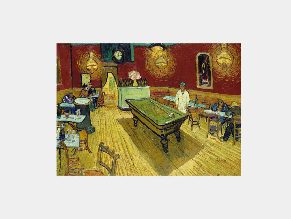 Van Gogh "Le Café De Nuit (the Night Café) (1888)" Art Print