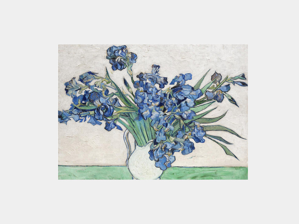 Van Gogh "Irises (1890)." Art Print