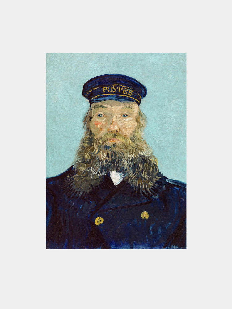 Van Gogh "Portrait of Postman Roulin" Art Print