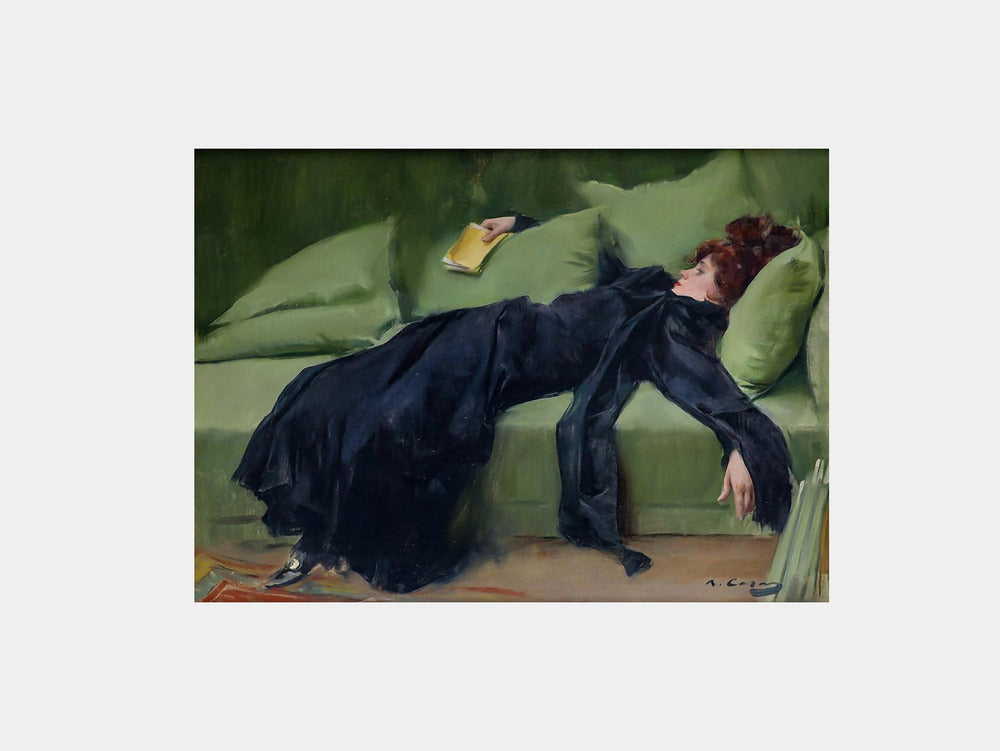 Ramon Cases "After the dance" Art Print