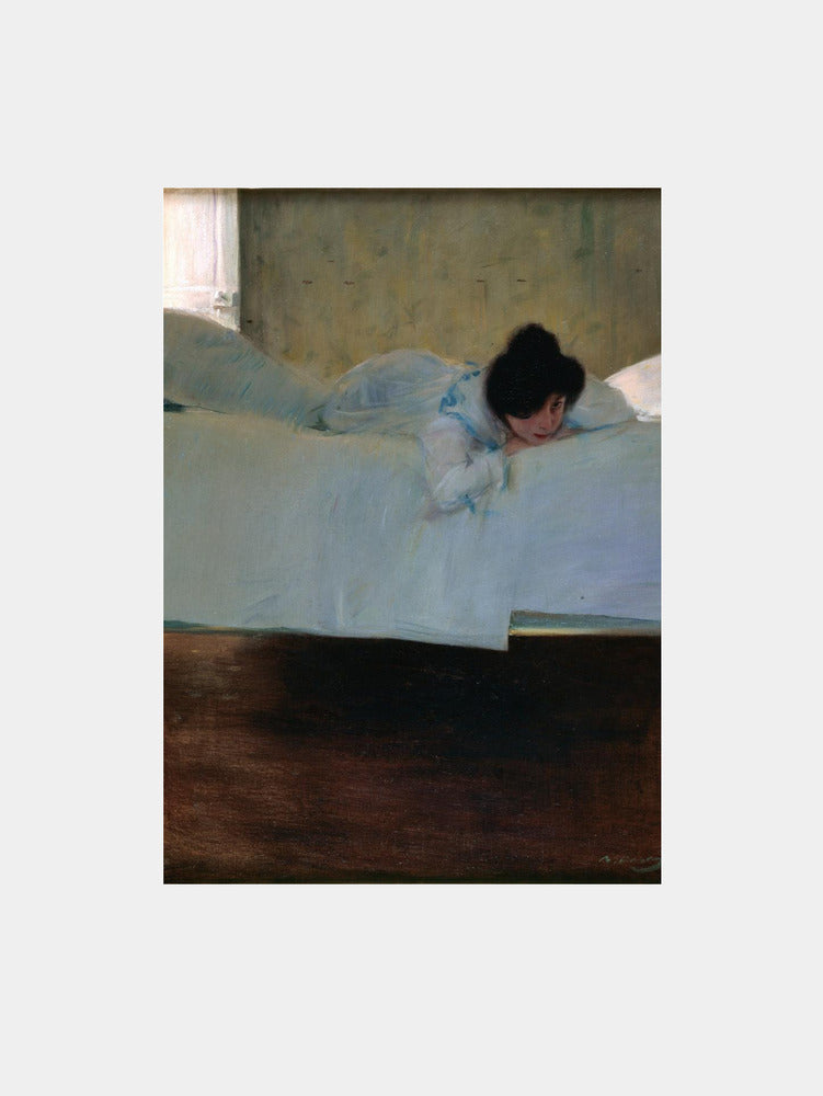 Ramon Cases "Laziness" Art Print