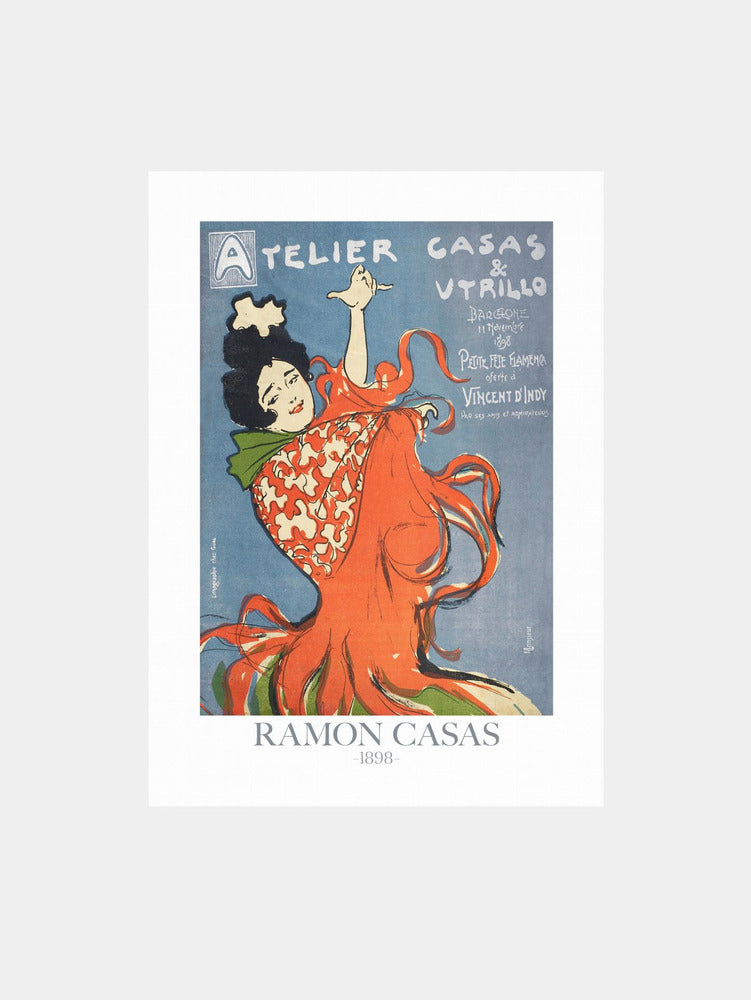 Ramon Cases "Petite Fête. Barcelona 1898" Art Print
