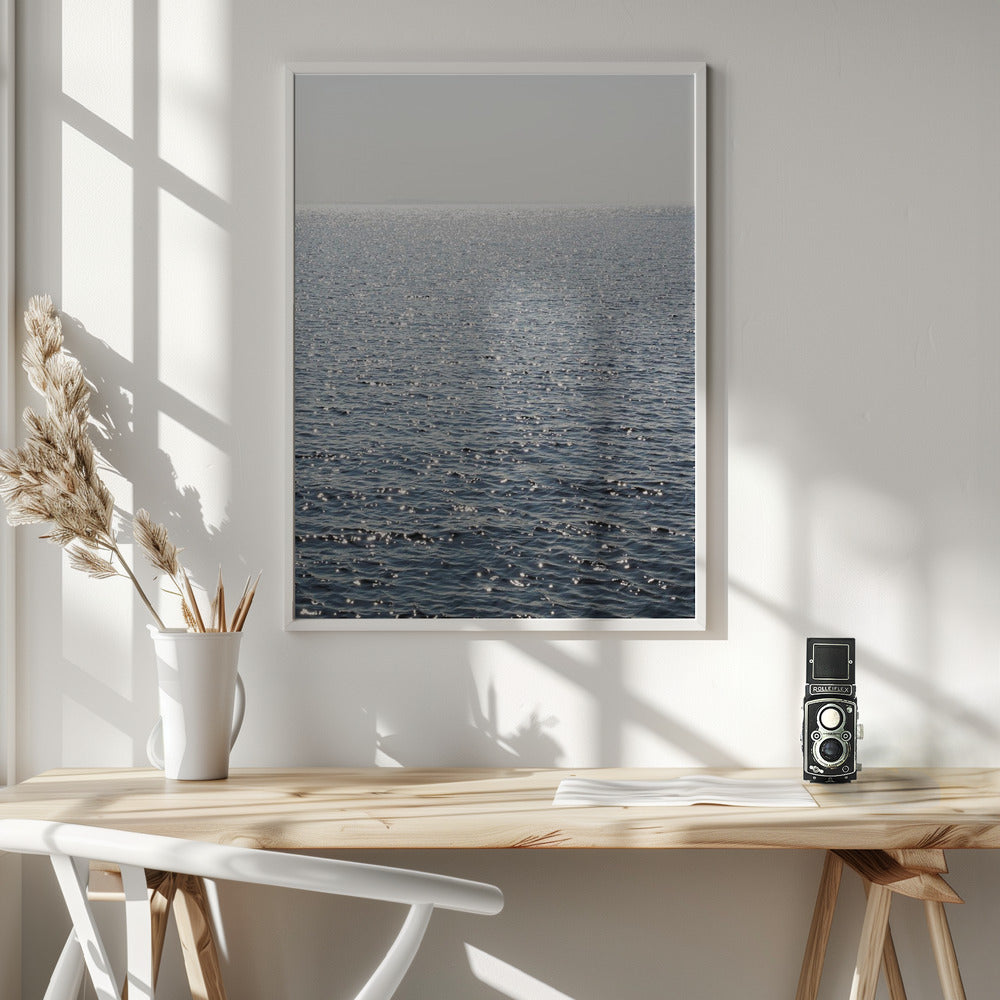 Sunkissed Ocean Art Print