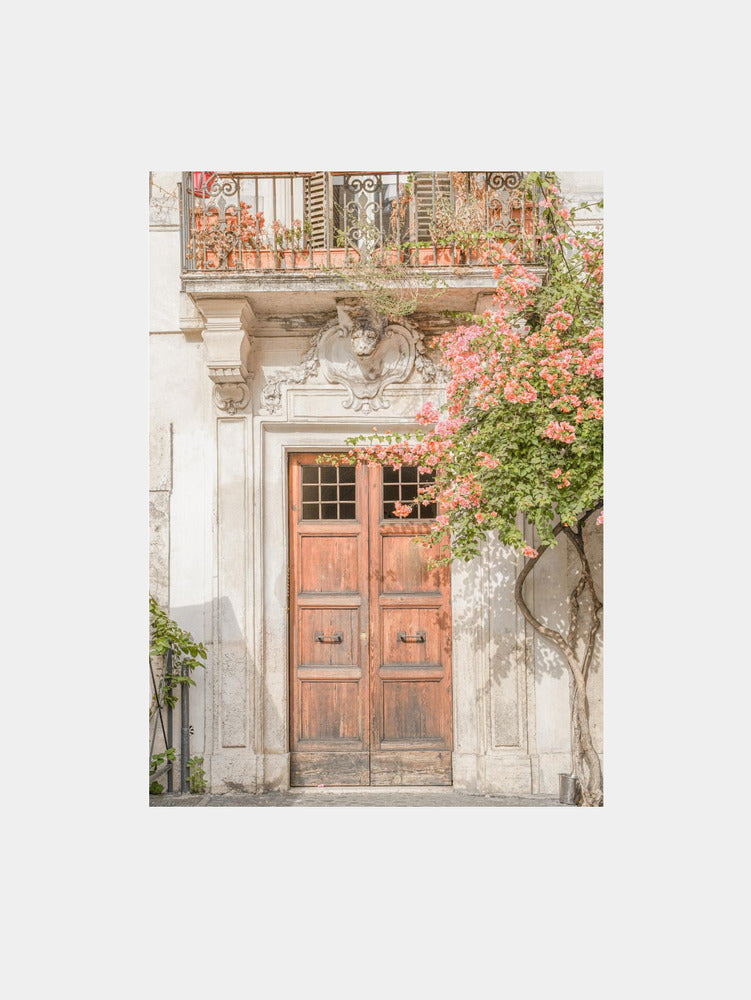 Floral Entry Art Print