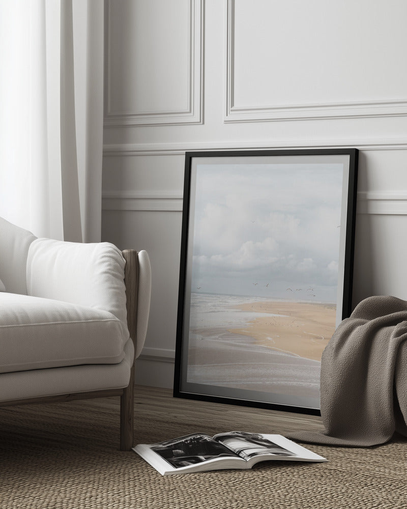 Nazaré Beach Art Print