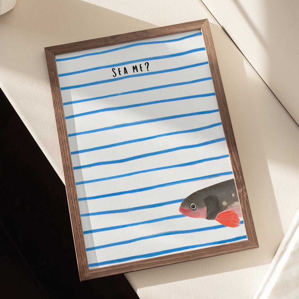 Sea Me Art Print