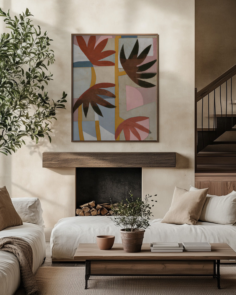 Flower Safari Art Print