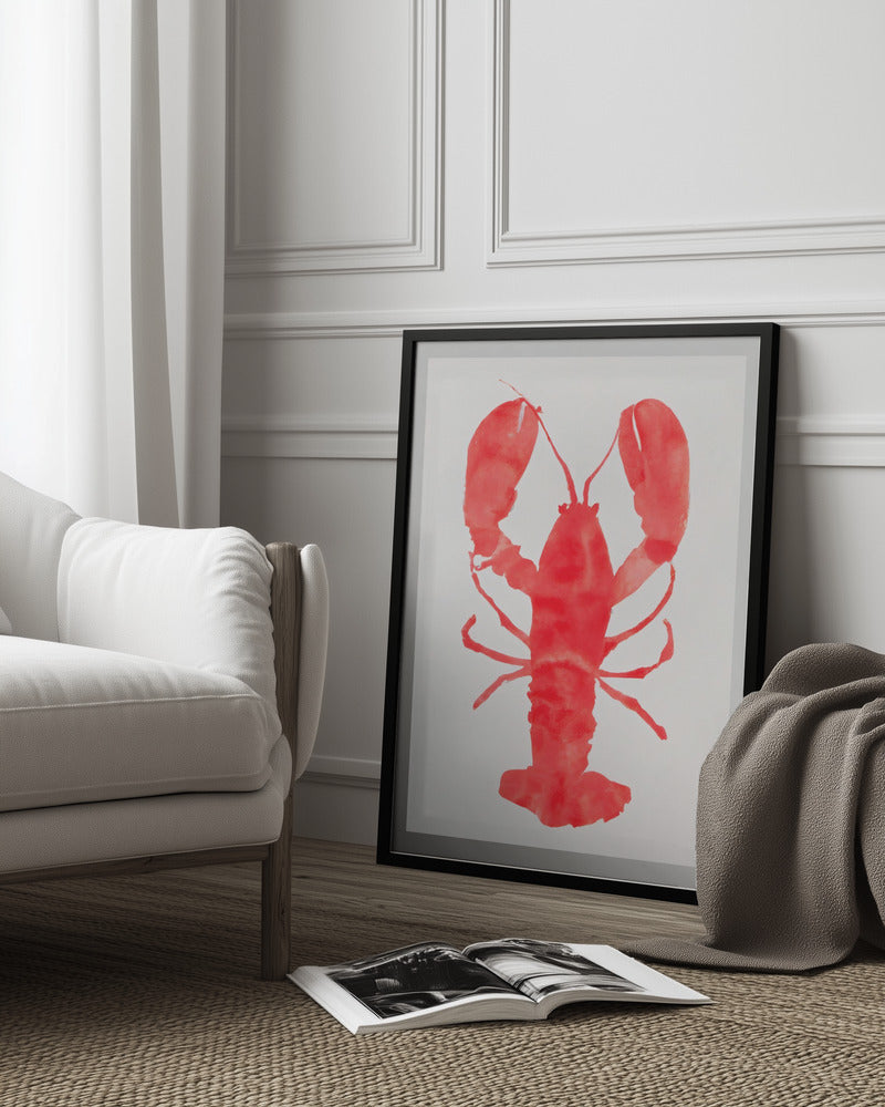 Lobster Grace Art Print