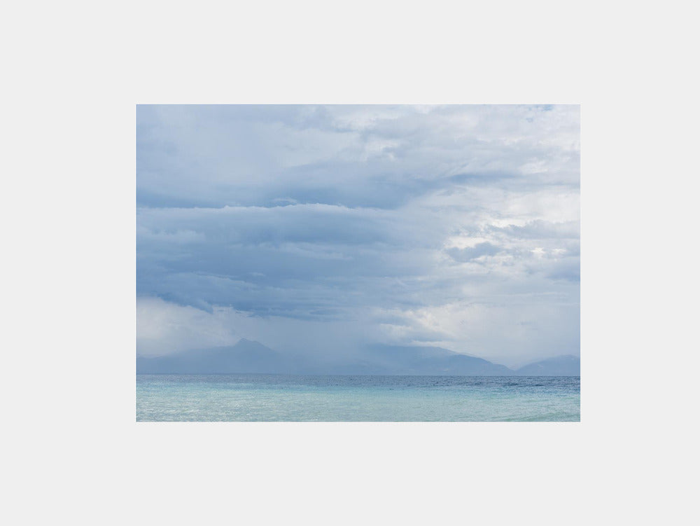 Turquoise sea Art Print