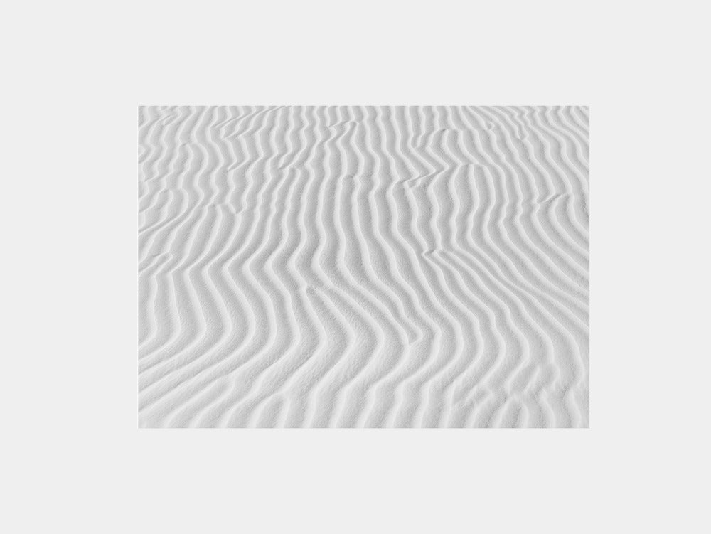 Minimalistic sand dune Art Print