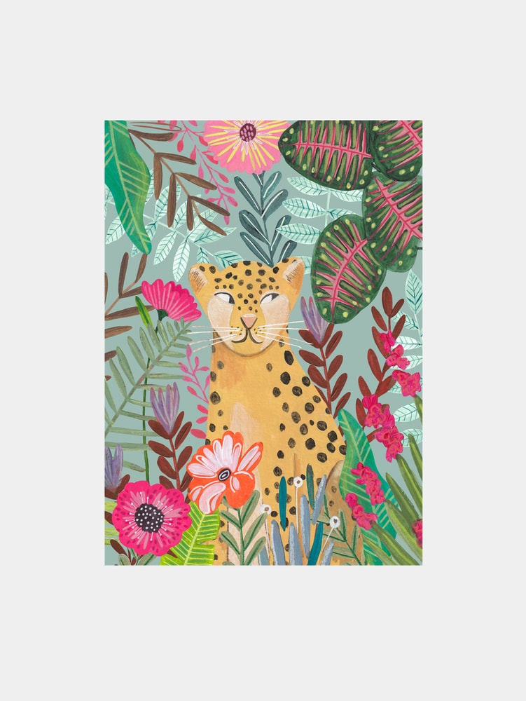 Leopard in the Jungle