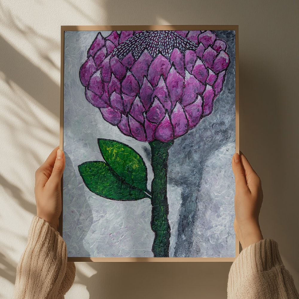Vibrant Purple Bloom