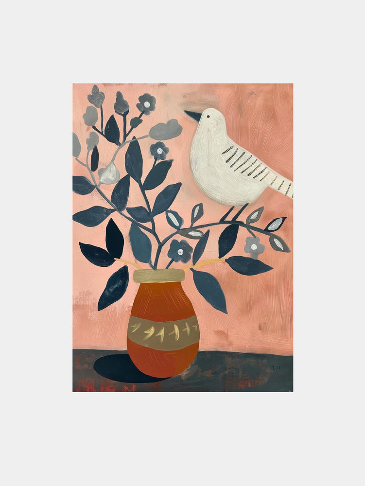 White Dove Art Print