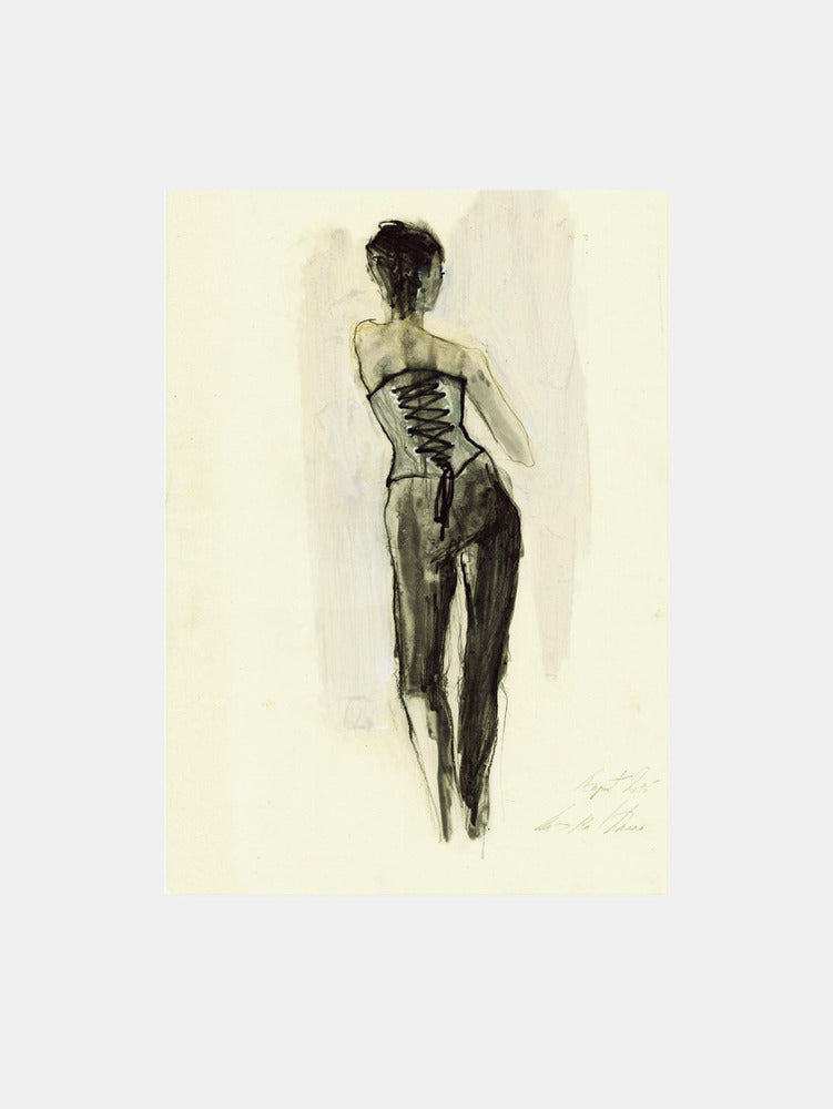 Elegant Silhouette Art Print