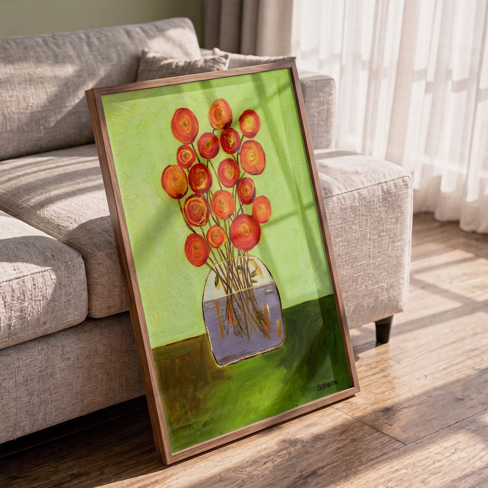 Vibrant Orange Flowers II