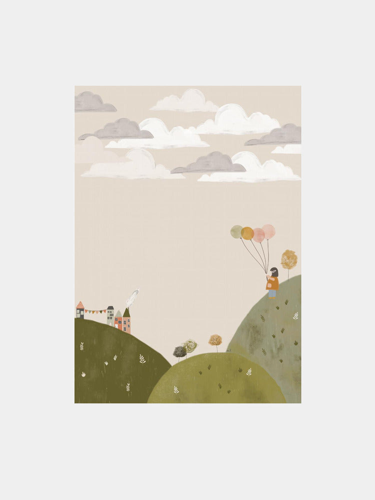 Dreamy Balloon Girl