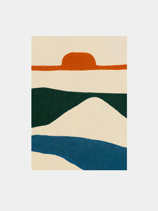 Puesta Del Sol Art Print