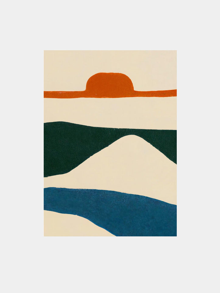 Puesta Del Sol Art Print