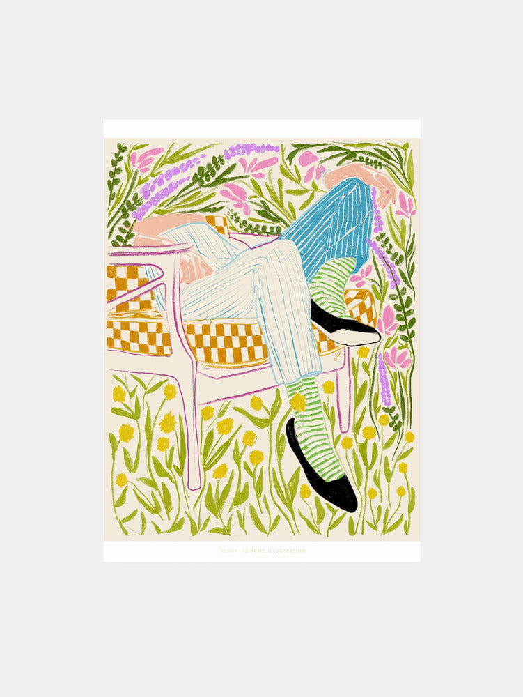 Garden Daydream Art Print