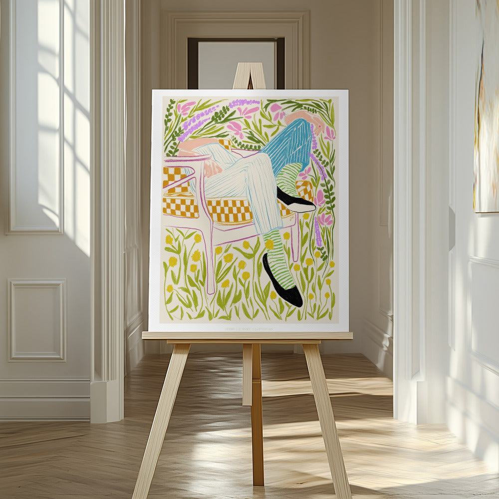 Garden Daydream Art Print