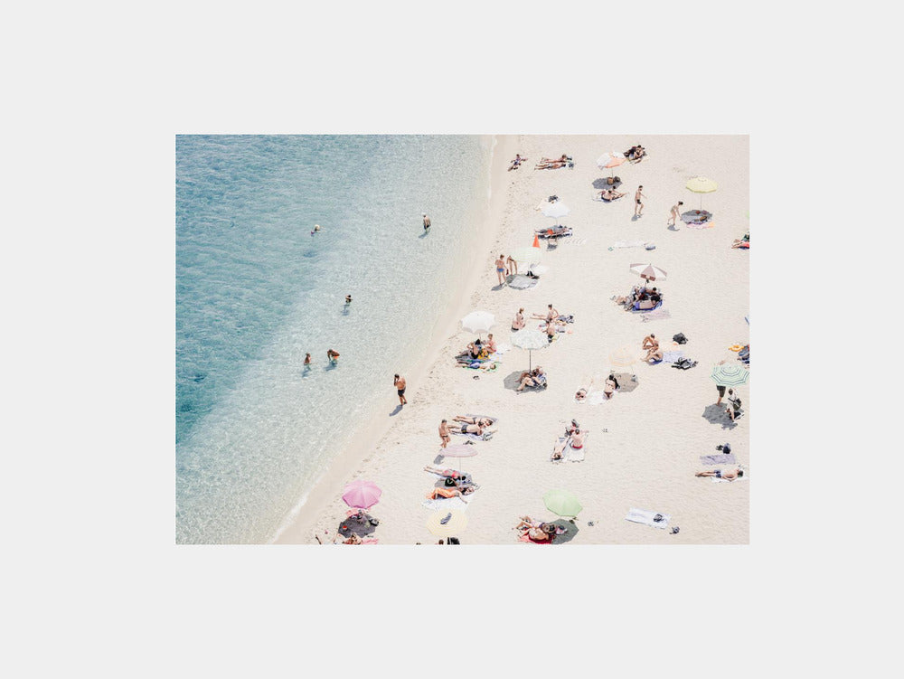 Beach Life Italy Art Print