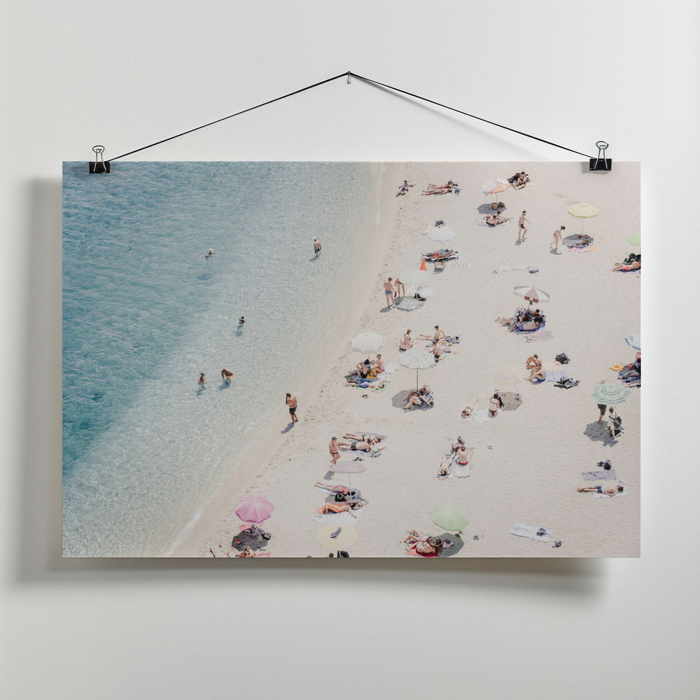 Beach Life Italy Art Print