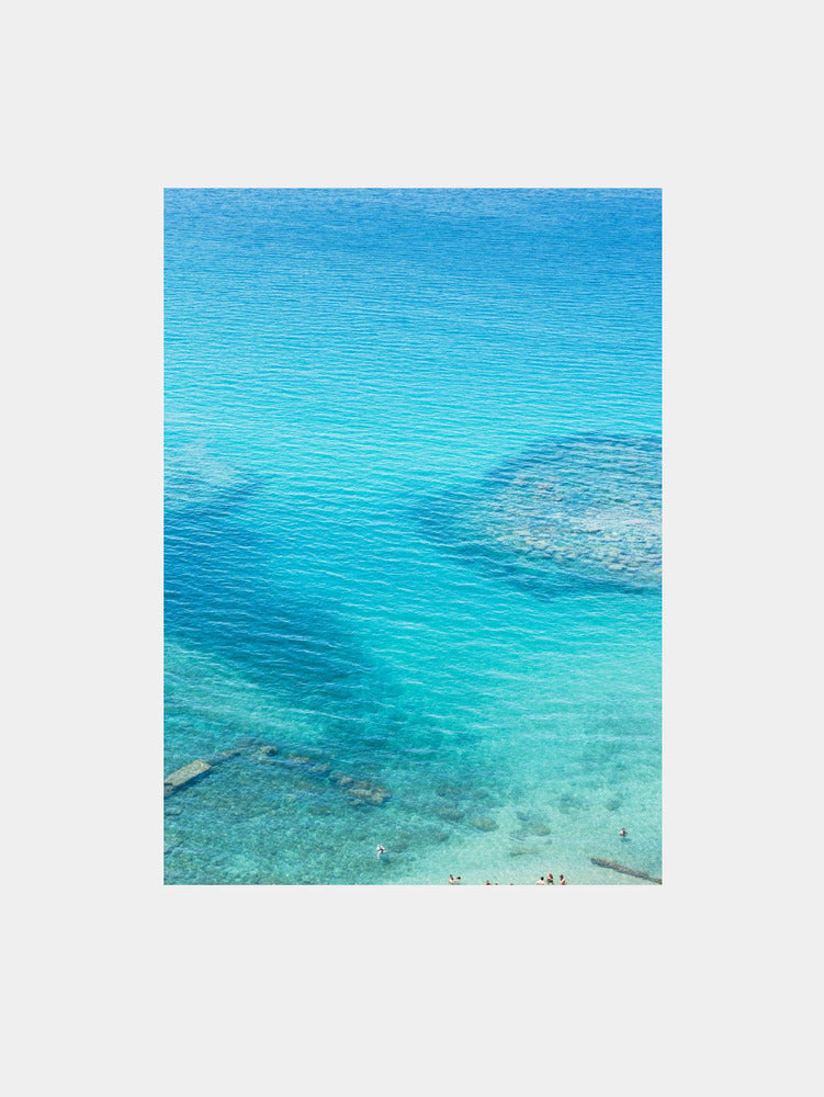 Turquoise water Art Print