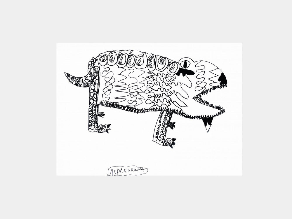 Dino Art Print