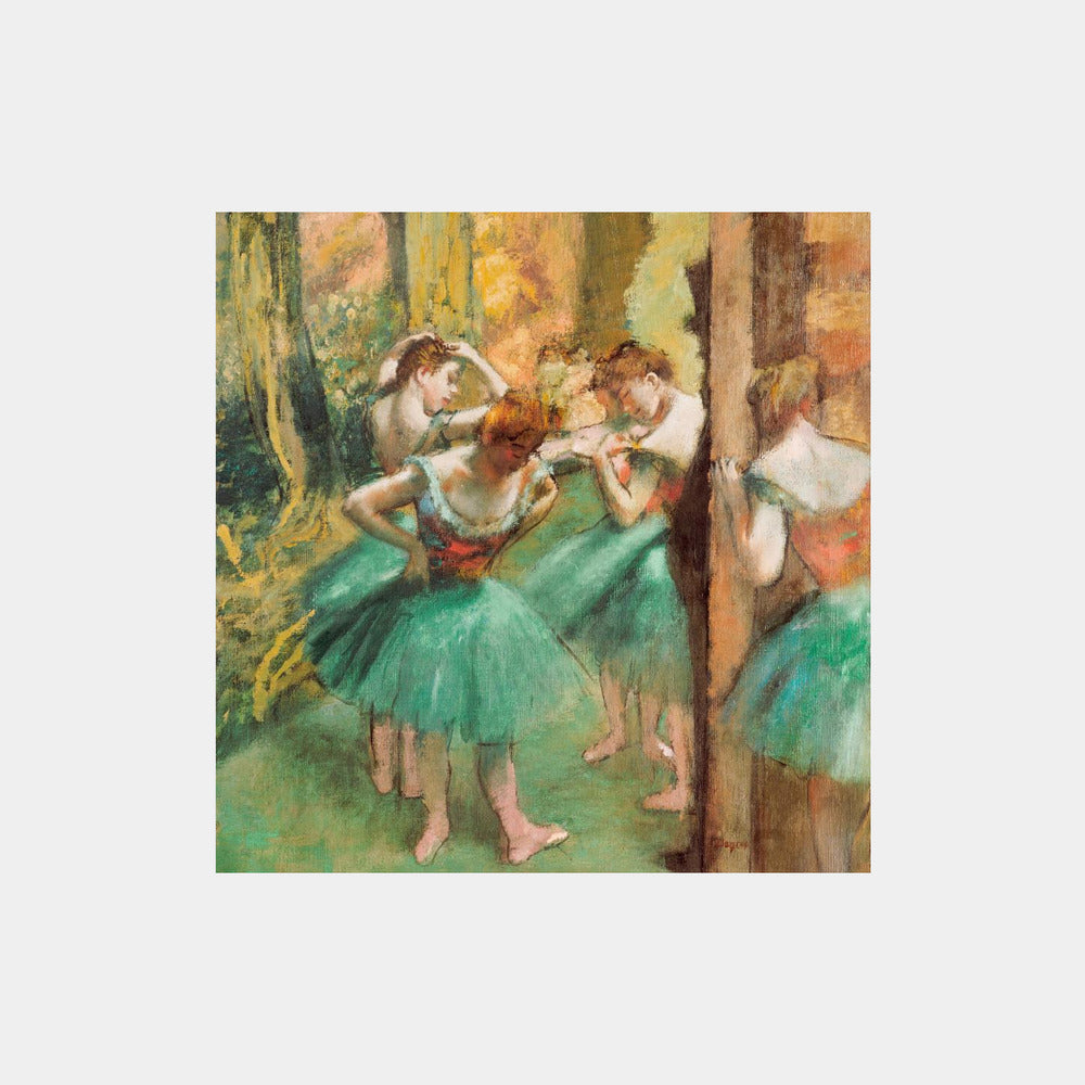 Edgar Degas: "Dancers in Green II"