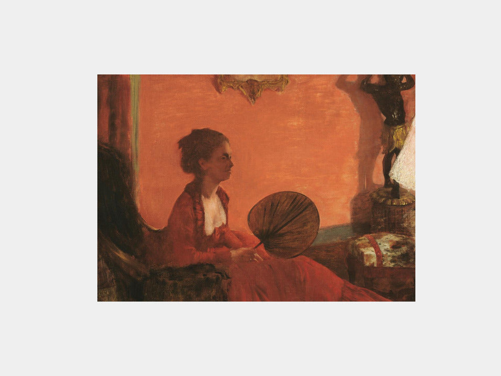 Edgar Degas: "Madam Camus" Art Print