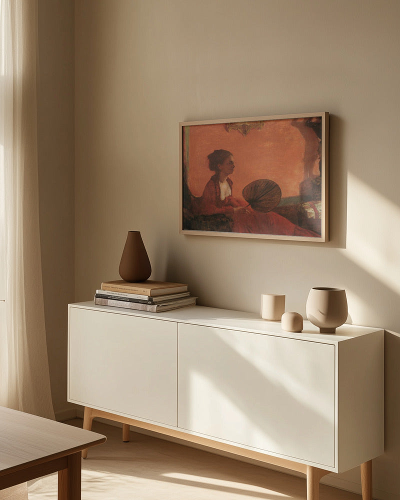 Edgar Degas: "Madam Camus" Art Print