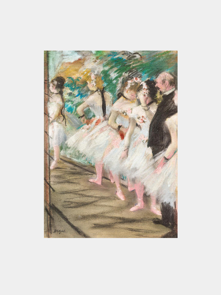 Edgar Degas: "The Ballet" Art Print