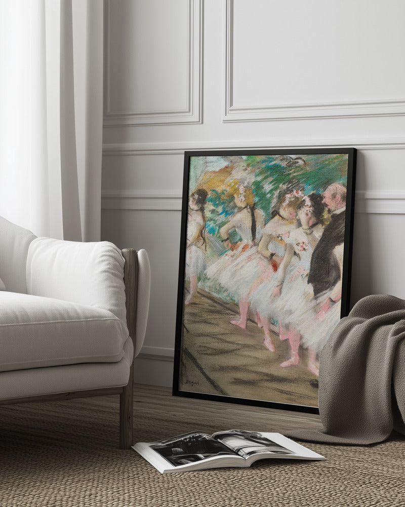 Edgar Degas: "The Ballet" Art Print