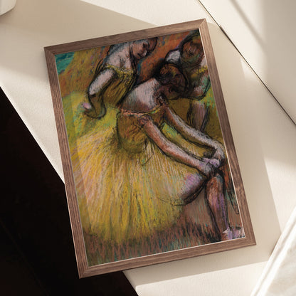 Edgar Degas: "Dancers No.2 II" Art Print
