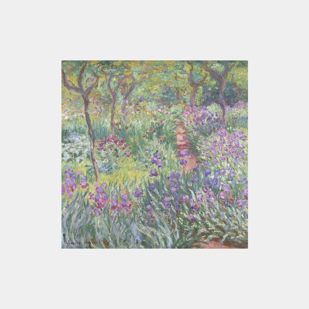 Monet: "The Artist’s Garden In Giverny (1900)" Art Print