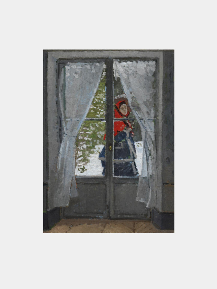 Monet: "The Red Kerchief" Art Print