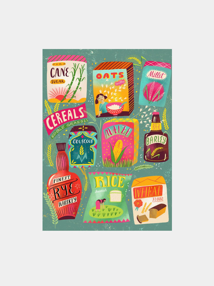 Colorful Cereal Chart