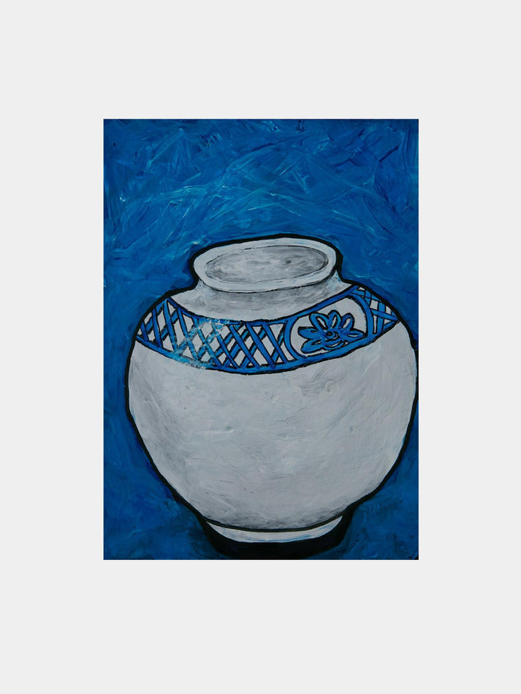 Patterned Ceramic Vase