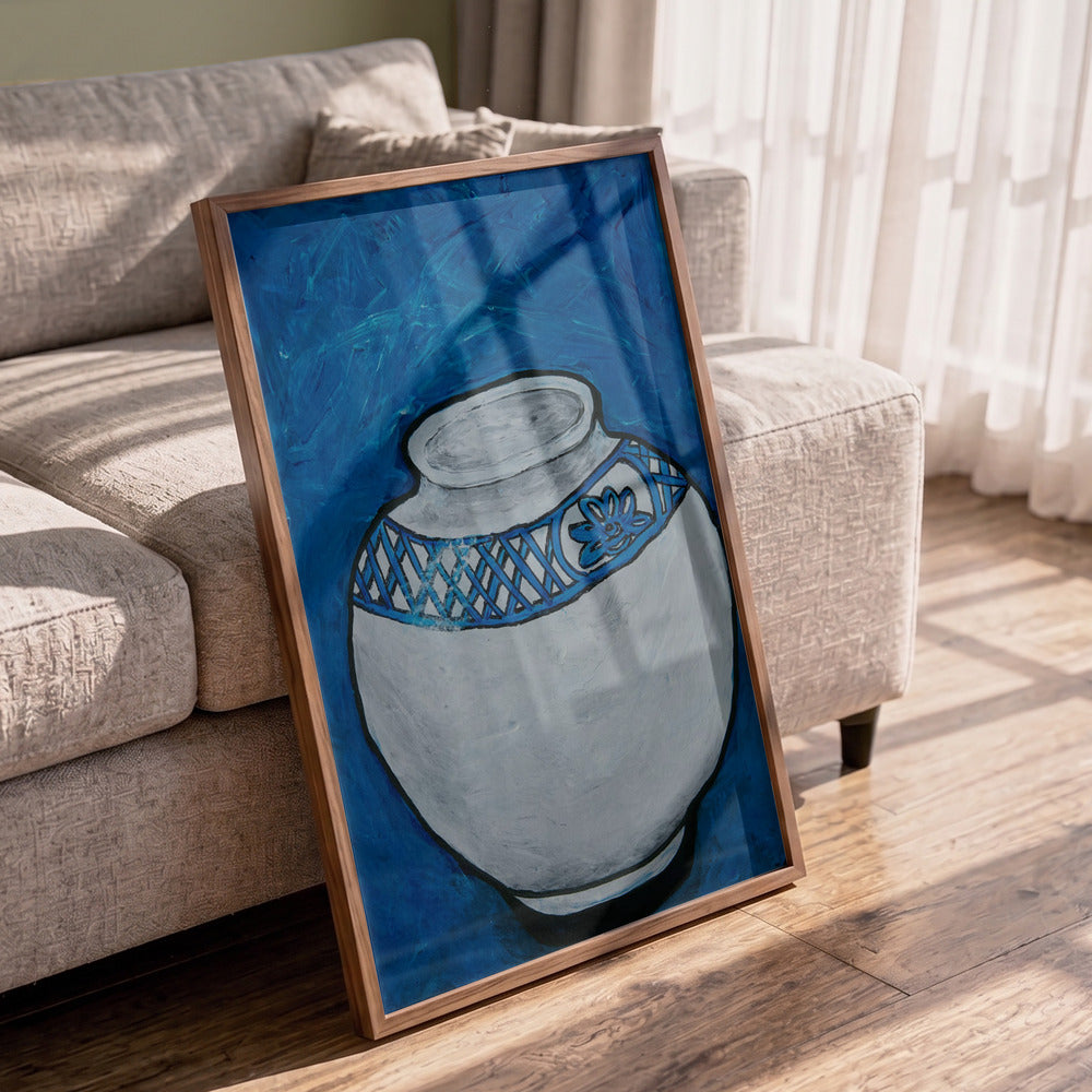 Patterned Ceramic Vase